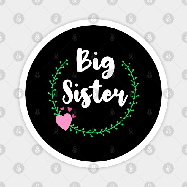 Cute Big Sister Magnet by Lulaggio